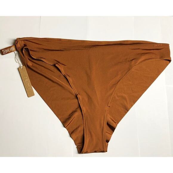 SKIMS Shine Foundations Cheeky Brief Bronze Brown NWT Size 4X - Picture 4 of 9